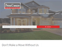Tablet Screenshot of presscuozzo.com